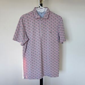 Tommy Hilfiger Red Golf Shirt